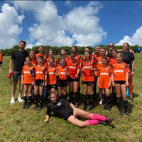 2023 CQ/RC Tournament Champs U13 RC United Girls Second Division