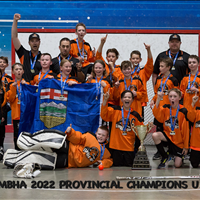 2022 - AMBHA Provincial Champions - U11