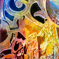 Corinthian II, Captivating Canvases Opening Reception June 4 2-4pm