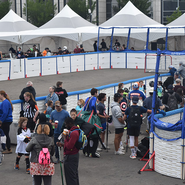 ICE District Classic View From Up High