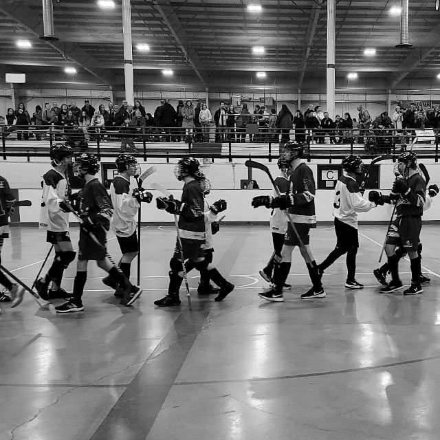 Handshake after a game