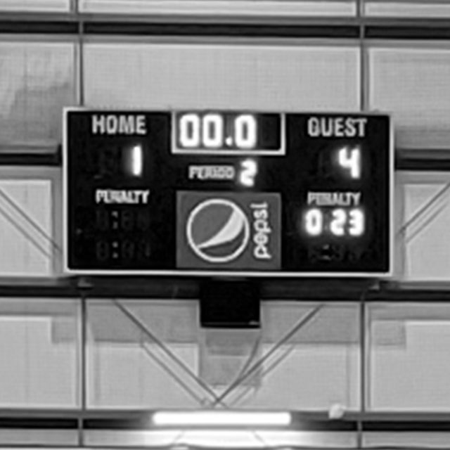 Hockey score/time board