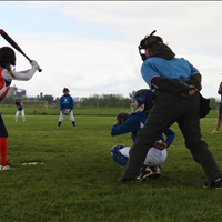 Bonivital Softball Umpires in action