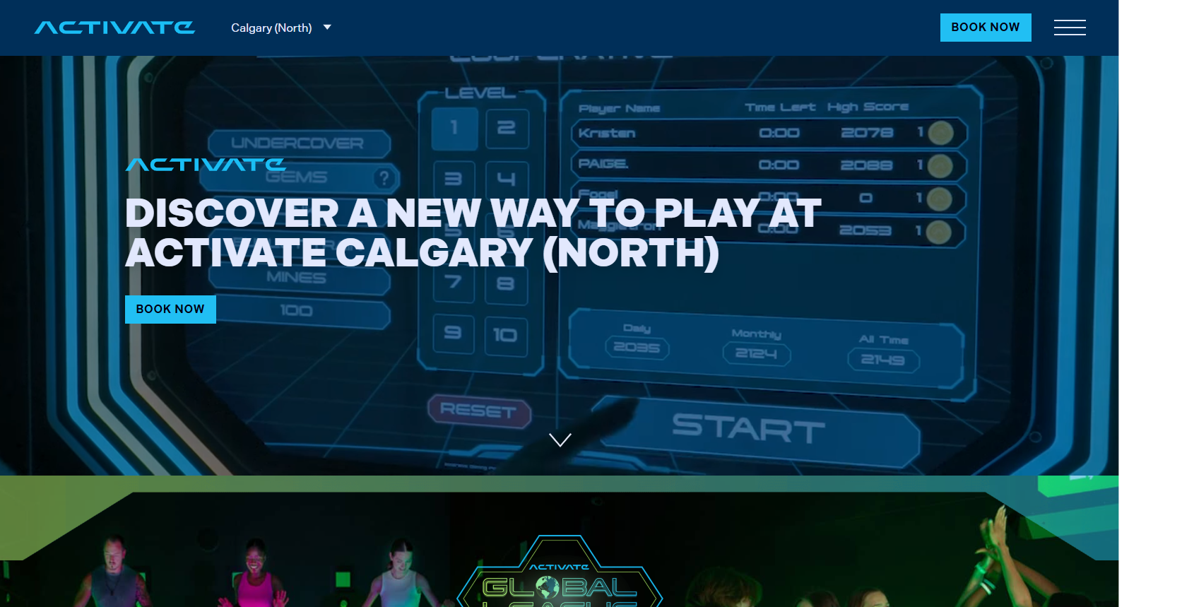 Activate Calgary North website