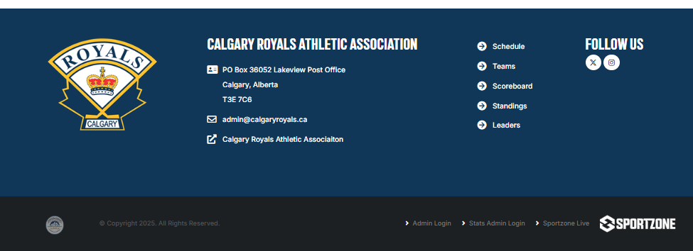 CAC Roster on Western Canada Showdown