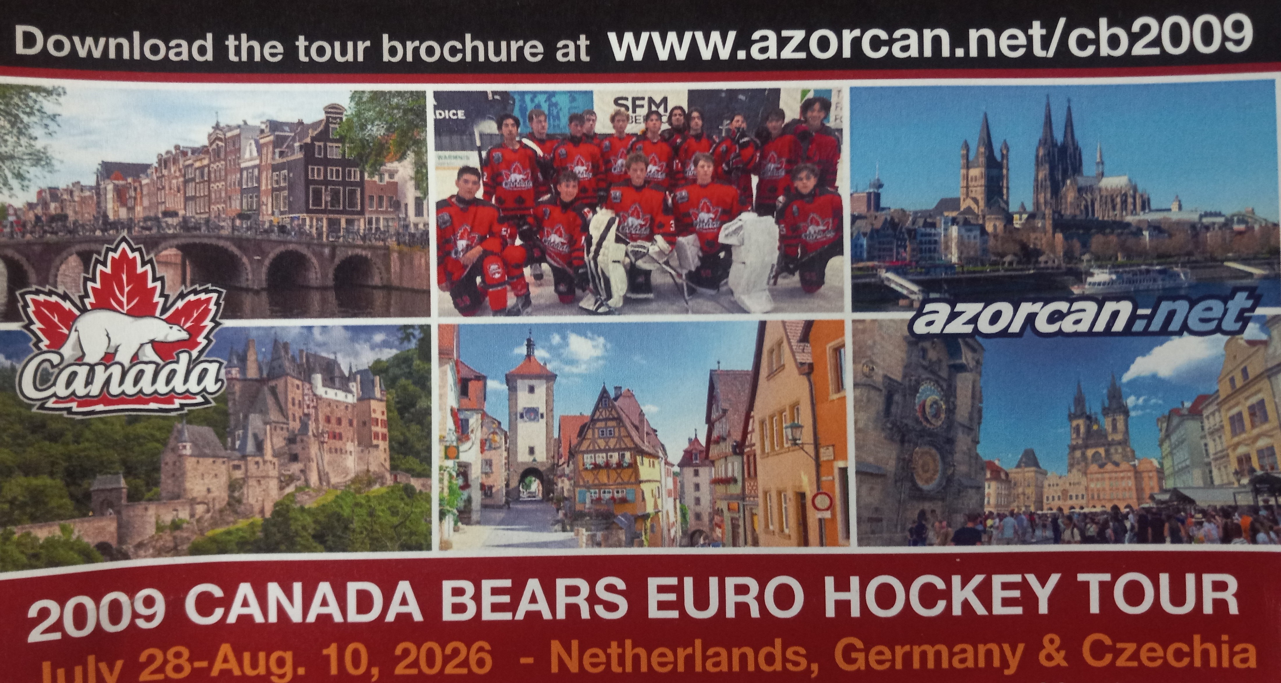 Canada Bears European Tour