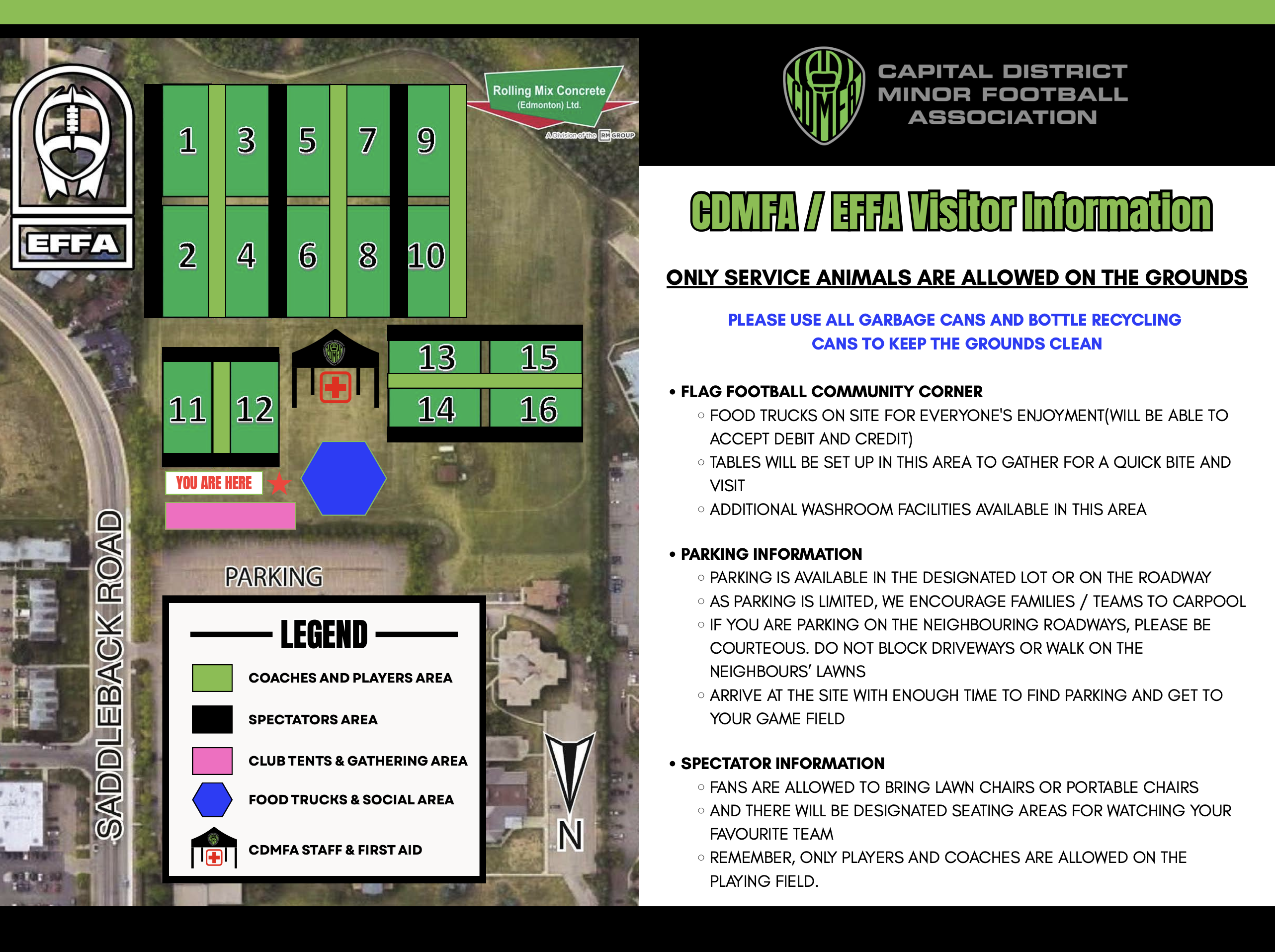 EFFA Field Map 2026