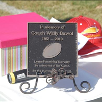 Wally Bawol Memorial Plaque - Sept 10, 2011
