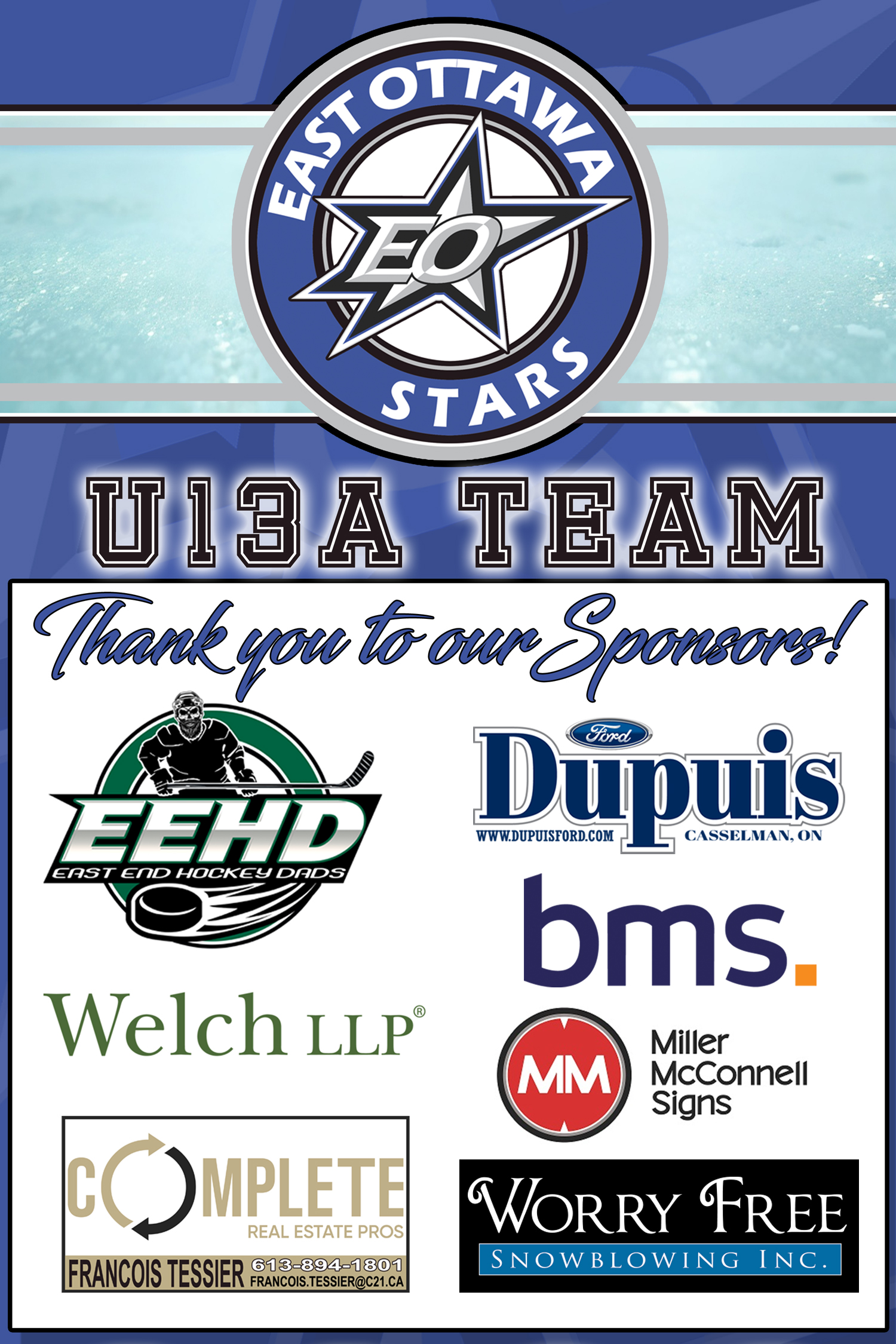 U13A Sponsors
