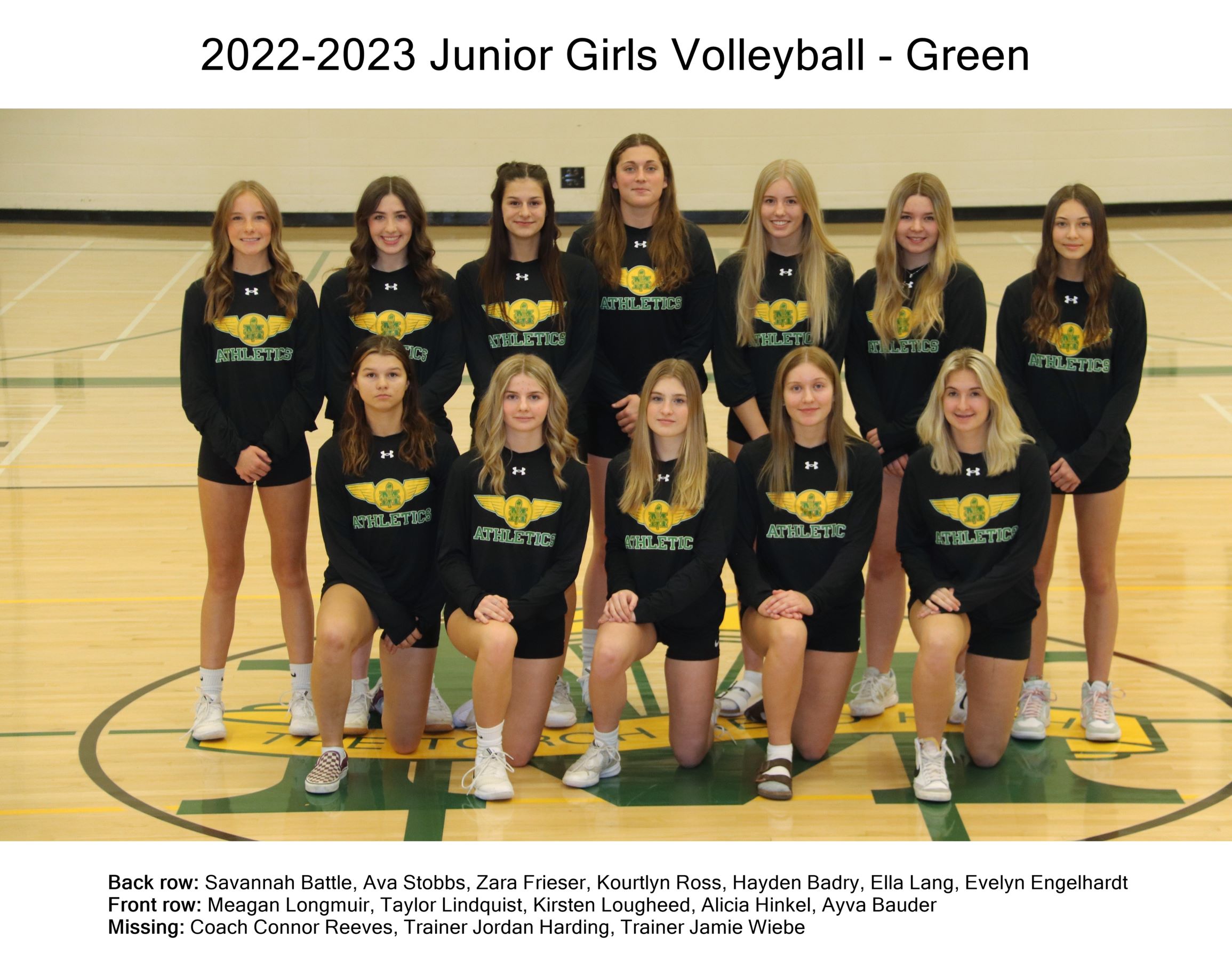 Jr Girls Volleyball - Green