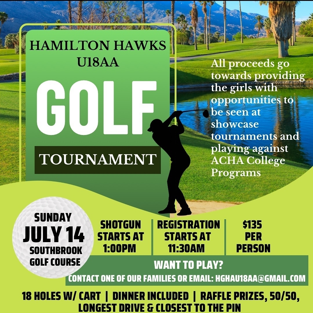 U18AA Golf Tournament Fundraiser