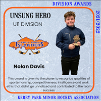 U11 Most Valuable Player