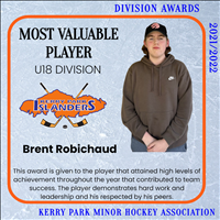 U18 Most Valuable Player