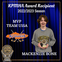 Team U15A MVP: Mackenzie Bone