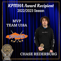 Team U18A MVP: Chase Rederburg