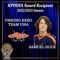 Team U15A Unsung Hero: Samuel Huck