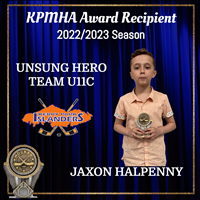 Team U11C Unsung Hero: Jaxon Halpenny