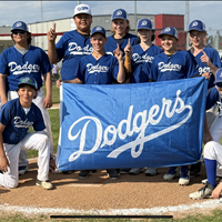 Lac La Biche Dodgers U13 Tier 1 gold champions 2025