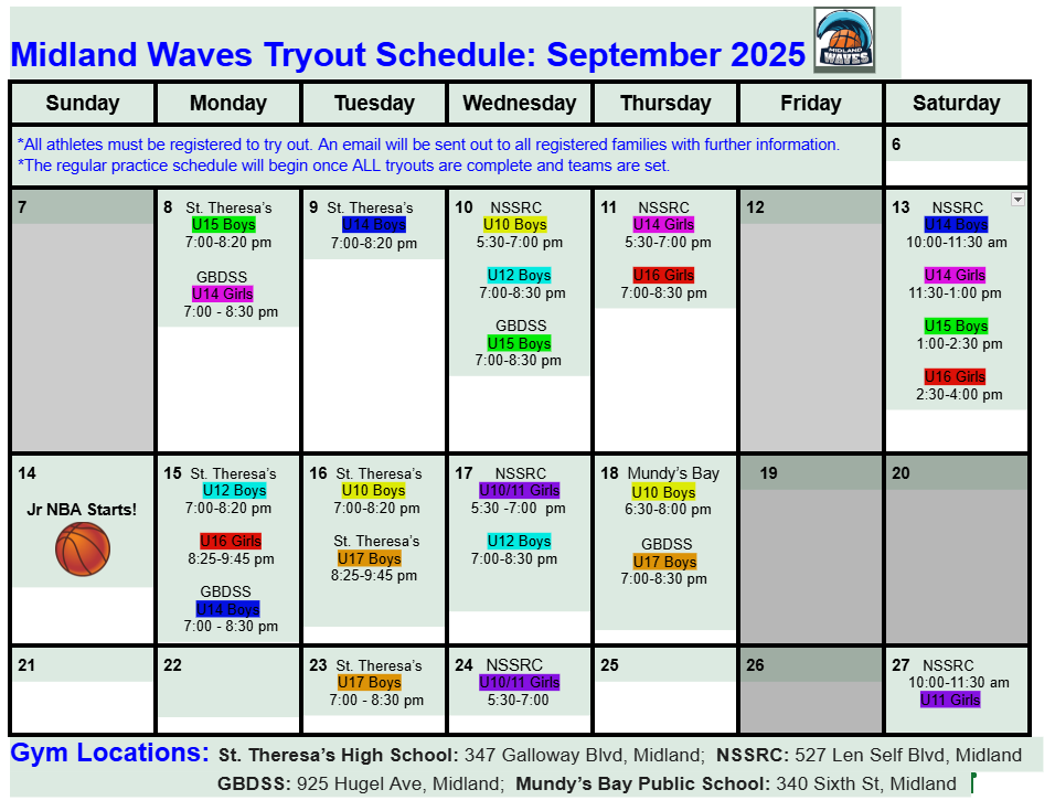 rep tryouts 2025