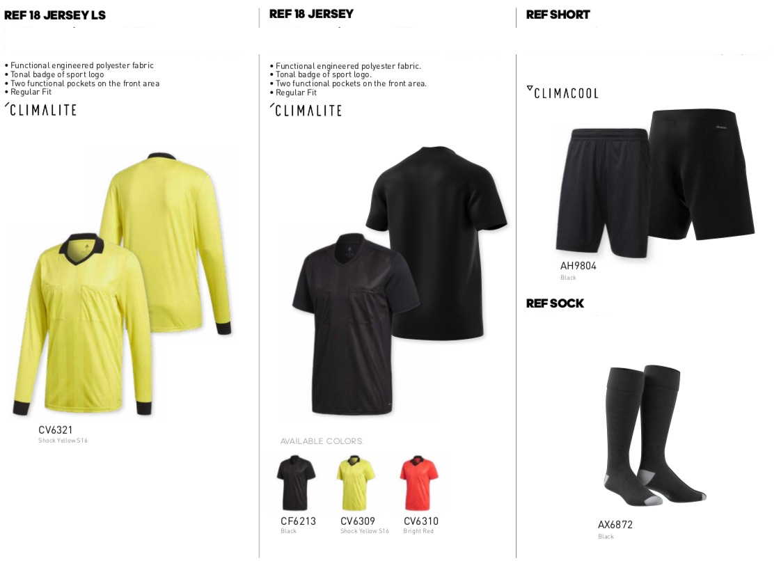 umbro referee kit 2019