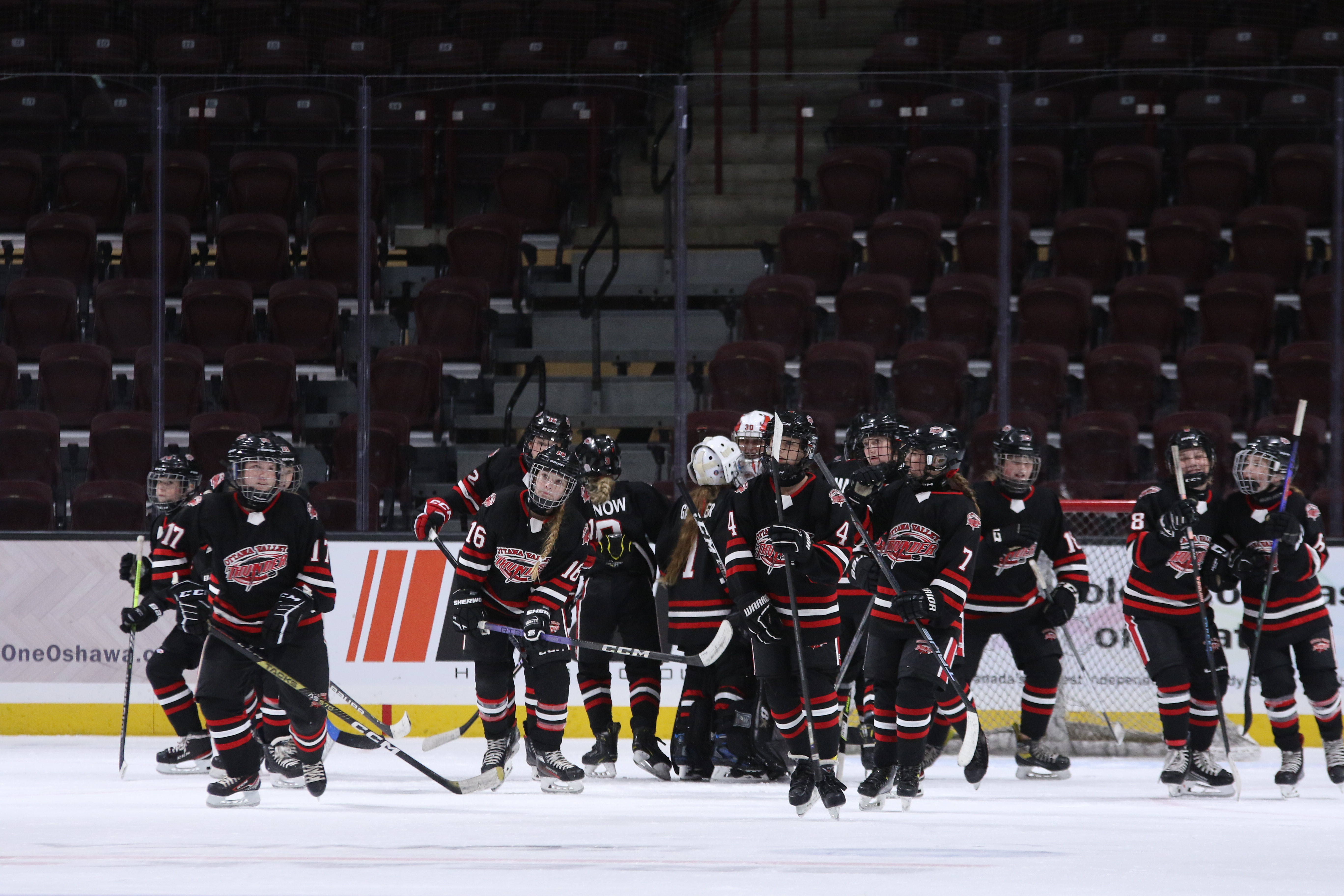 U13B after Oshawa Lady Generals Game