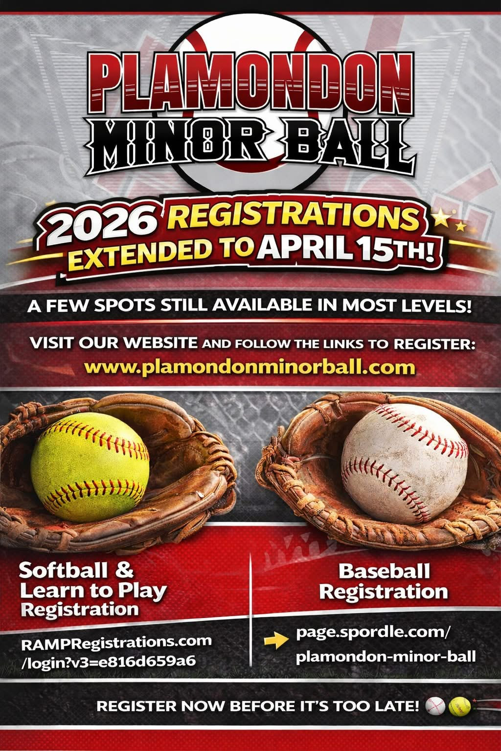 Registration update