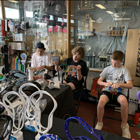 Canlax Busy Stringing Day 2
