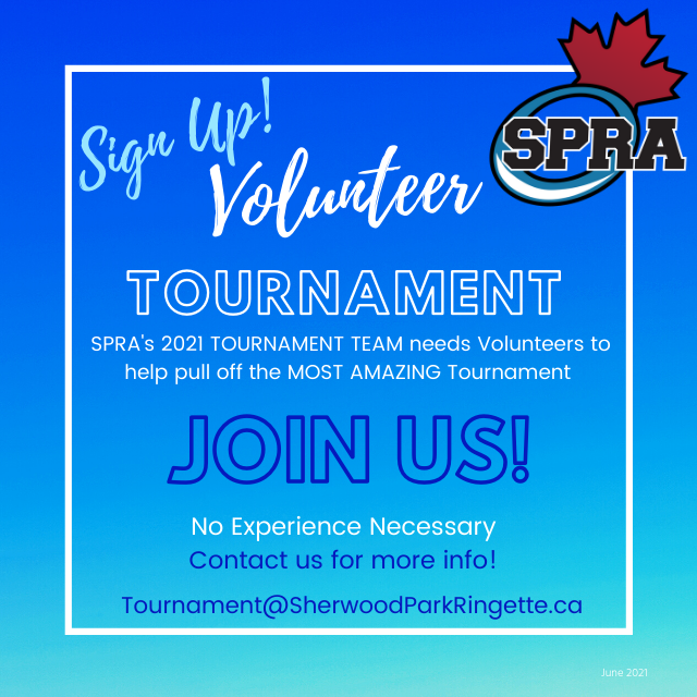 Tournament Volunteers needed