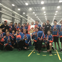 2017 Canada Day Tournament Bantam B take Gold