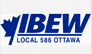 Thank you IBEW Local 586 Ottawa!